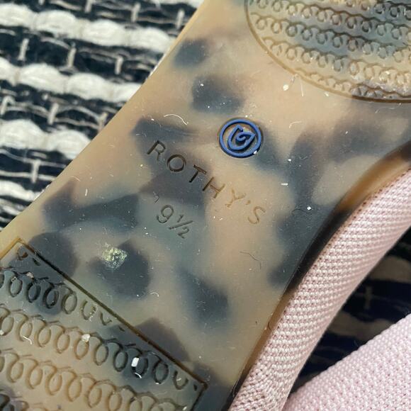 🌿Rothy’s Women’s The Daily Flat Pink Round Toe Slip On Ballet Shoes 9.5 - Picture 8 of 9